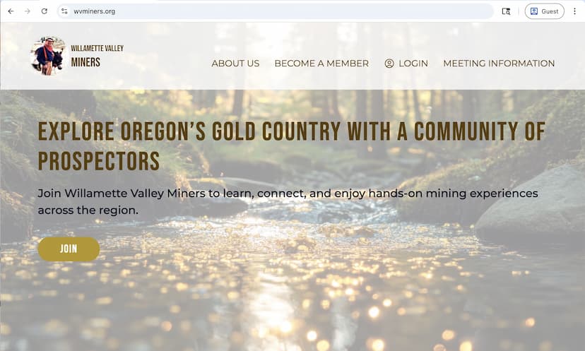 Willamette Valley Miners Home Page